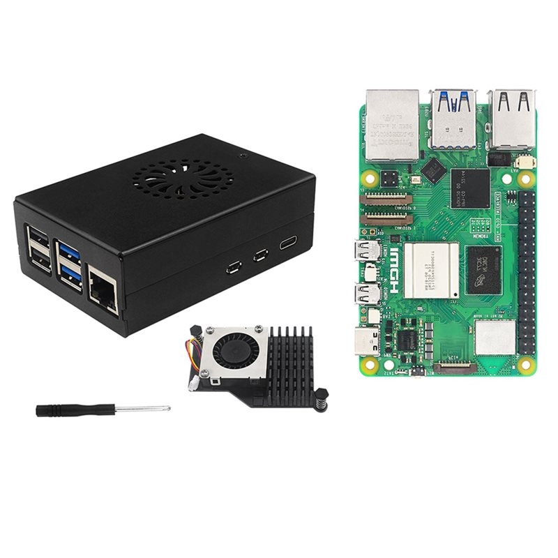 Raspberry Pi 5 8Gb Kit - T23C: starterset voor Raspberry Pi 5