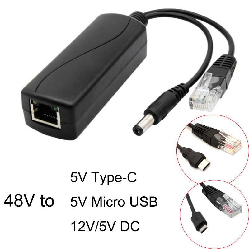 Banana Pi Bpi-M5 - 48V Naar 5V/12V PoE Splitter 5v