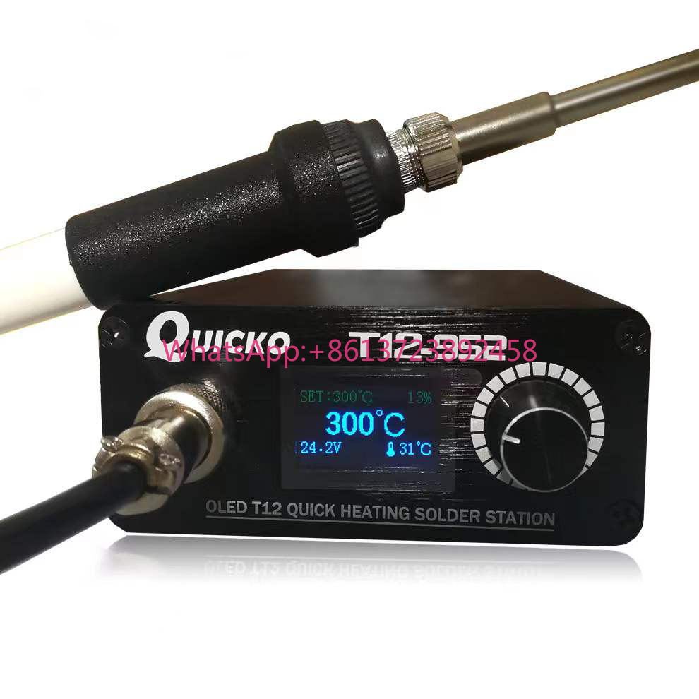 Snelverwarmend soldeerstation  - Soldering Station T12 Oled recensie en prijs