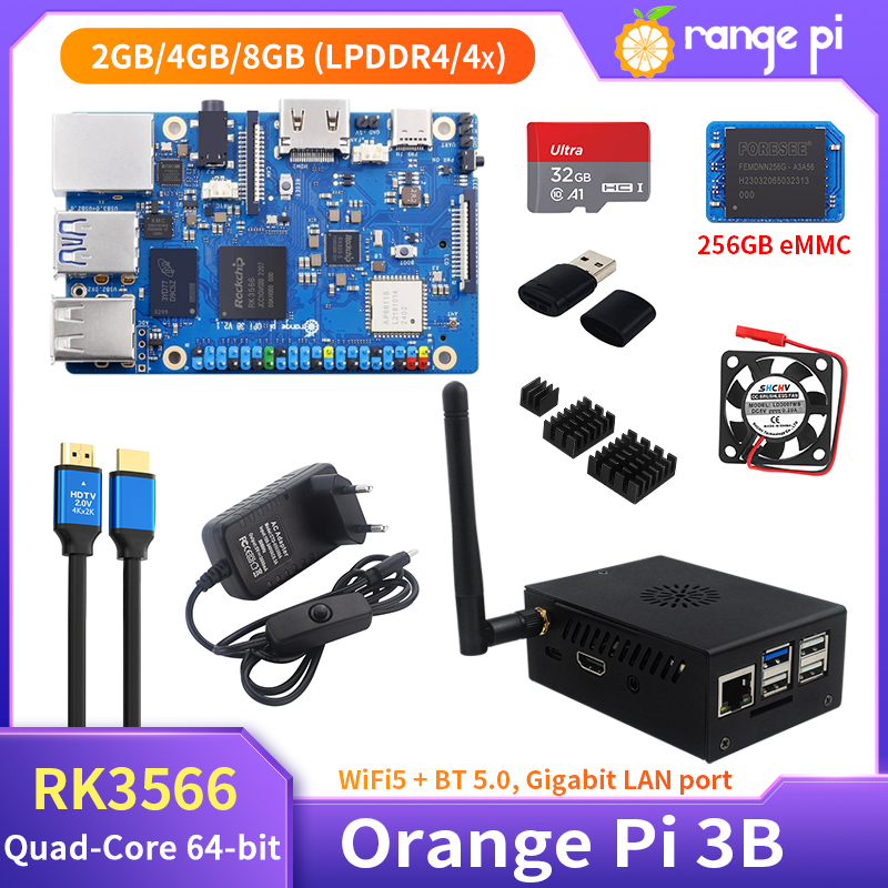Orange Pi 3B 8GB 4GB 2GB RAM R - Khadas Vim4 8Gb recensie en prijs