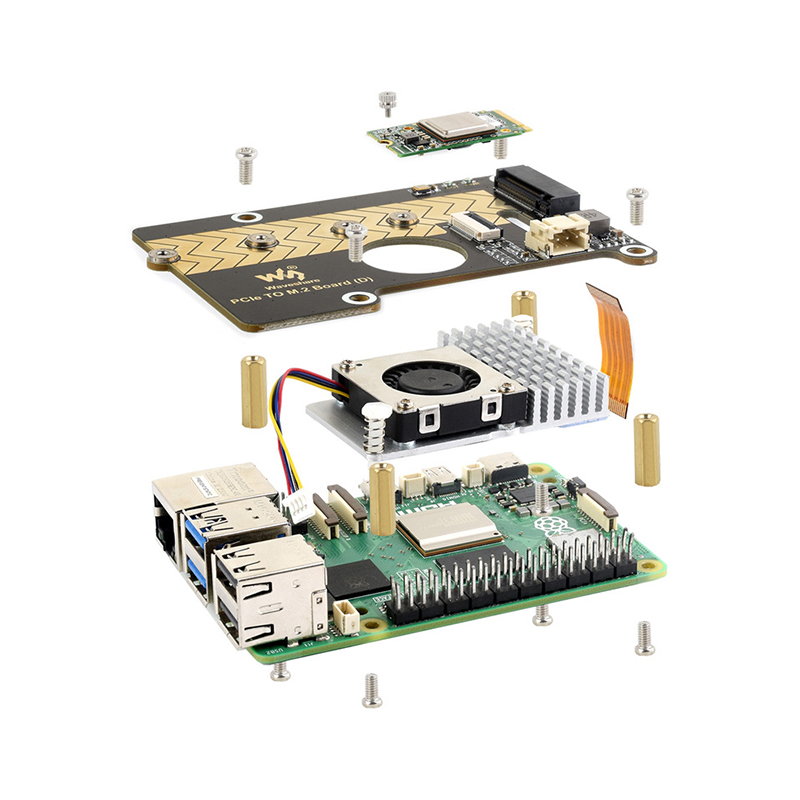 Originele Raspberry Pi 5 PCIe  - Raspberry Pi 5 8Gb Kit recensie en prijs